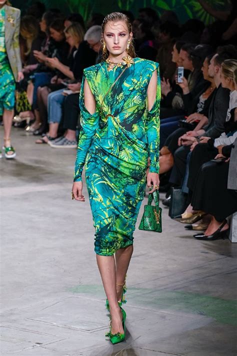 versace primavera 2020|versace dresses.